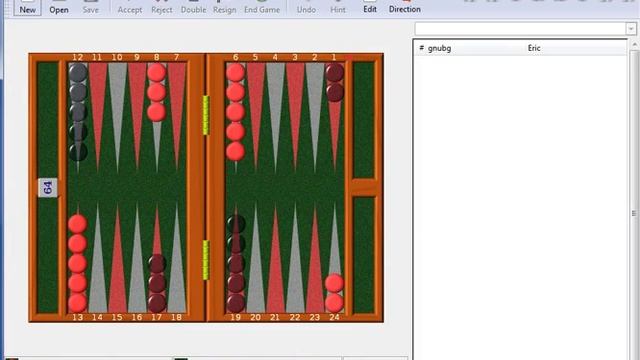 GNU Backgammon Part 1 - Install, Play, Backgammon Notation