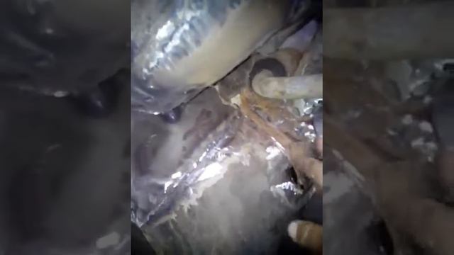 Работы по кузову MB W123 Часть 12