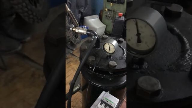 Самодельнаяый винтовой компрессор 10kw 1500л/м смотреть онлайн