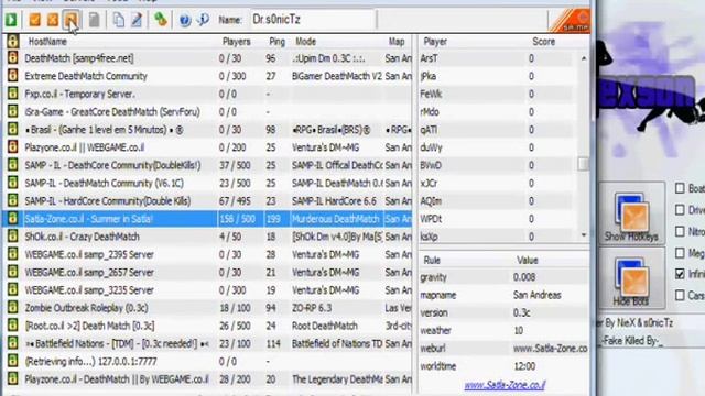 Samp Bots Attack Niexs0n Hack 2.7 NieXrlaM смотреть онлайн