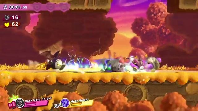 Adventure of Dark Meta Knight Super Star edition смотреть онлайн