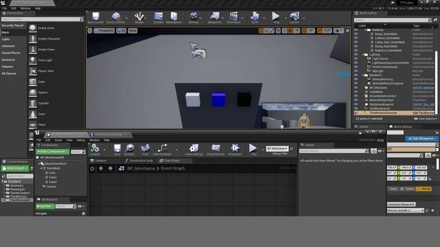 Ue4. Добавляем мини игру (или паззл) в проект за несколько минут. Урок #15 Unreal Engine смотреть онлайн