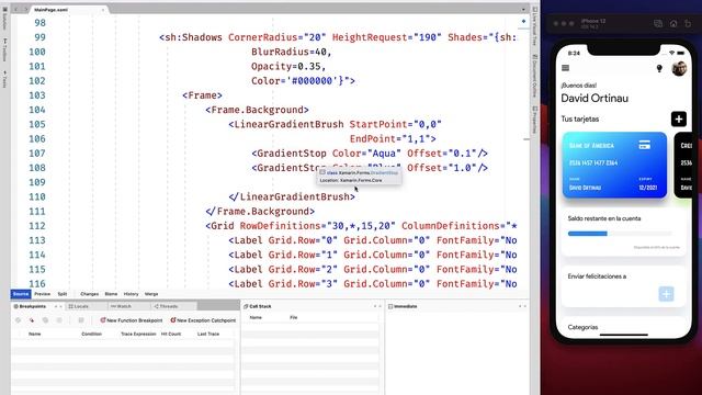 Adding gradients to Xamarin.Forms смотреть онлайн