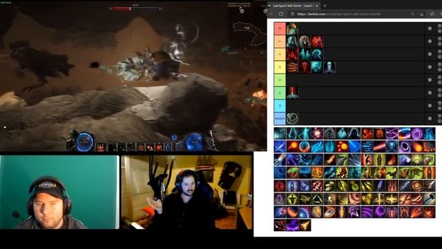 All Skills Tier List With LizardIRL - Part 1 - The Acolyte Last Epoch смотреть онлайн