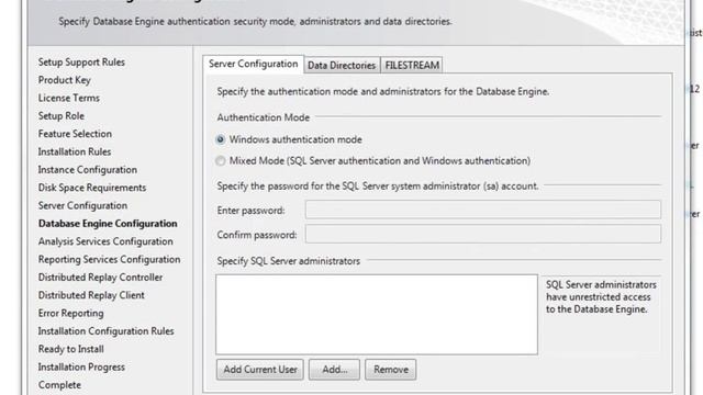 Installing SQL Server 2012 RTM смотреть онлайн