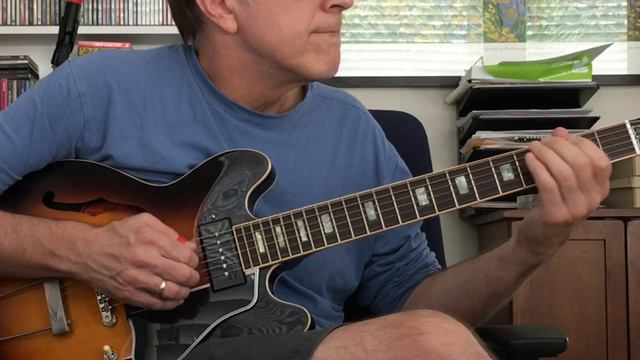 2014 Gibson ES-390 w/ P-90s смотреть онлайн