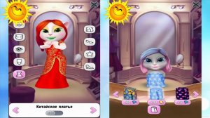 Моя Говорящая Анджела и её сестра ЗИМНИЙ БАЛ