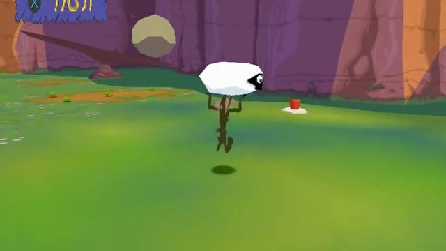 Looney Tunes: луни тюнз; волк ворует овец игра( часть 2)