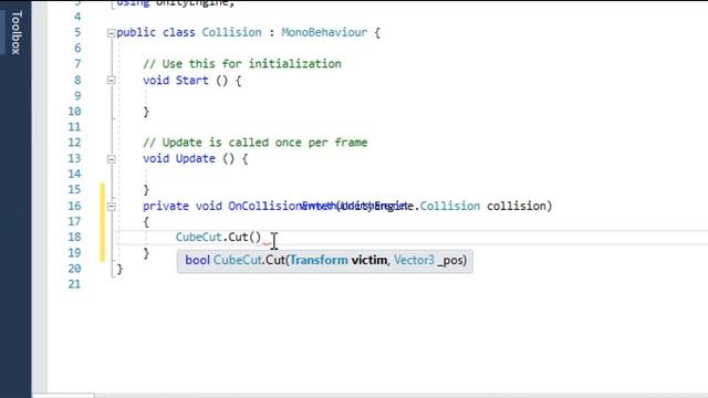 How To Cut Cube To Make Stack Game In Unity