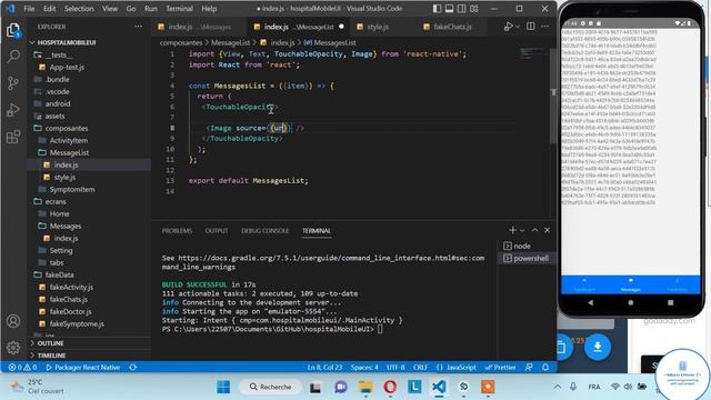 Formation Complete React Native #15 - Liste Conversations смотреть онлайн
