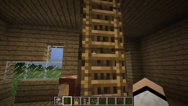 Автоматическая постройка дома в Minecraft смотреть онлайн
