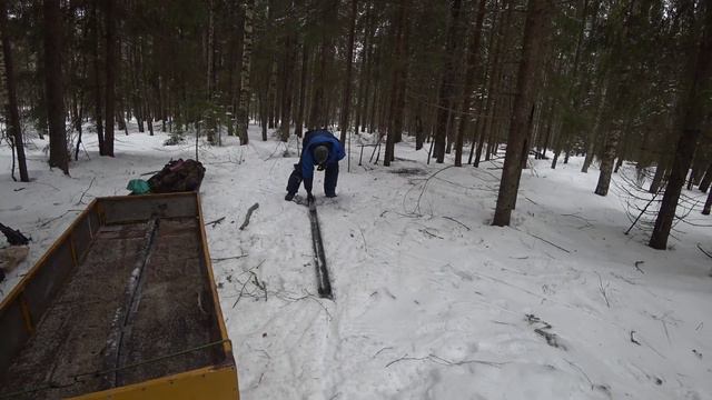 ВЫВОЗИМ ИЗ ЛЕСА МЕТАЛЛОЛОМ! КОП МЕТАЛЛА! смотреть онлайн