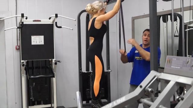 Тренировка спины для девушек. смотреть онлайн