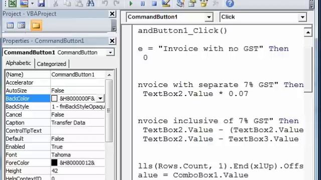 Automated Goods and Service Tax (GST) Calculations using Excel VBA смотреть онлайн