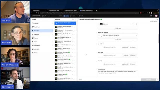 DevJams Live Stream - Automating Podcast Audio Delivery with Cloudinary, Next.js and Sanity смотреть онлайн