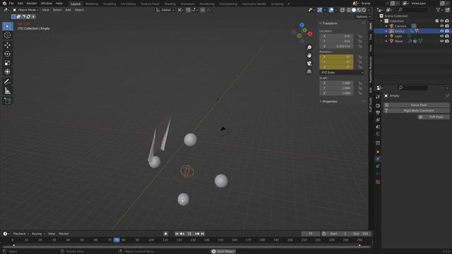 [3.3] Blender Tutorial: Cloth Simulation With Moving Objects Collision Physics смотреть онлайн