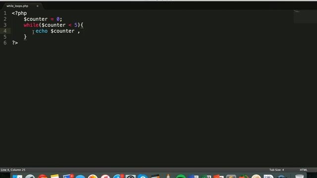 3. PHP and MYSQL (While loops in PHP) смотреть онлайн