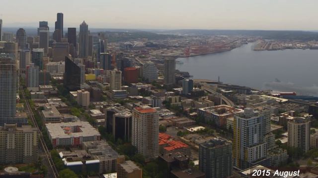 Seattle 3 Year Time-lapse Video From The Space Needle