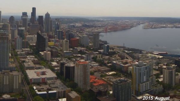 Seattle 3 Year Time-lapse Video from the Space Needle