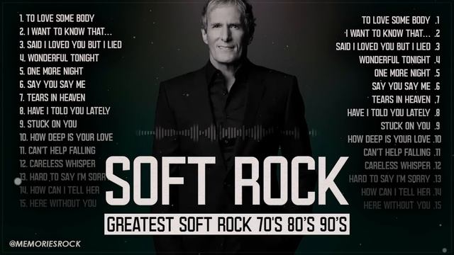 Rod Stewart Soft Rock Ballads 70s 80s 90s | Michael Bolton, Eric Clapton, Elton John, Phil Collins смотреть онлайн