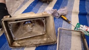 Как разобрать  фары.             Газель 3302.               Восстановили фары.