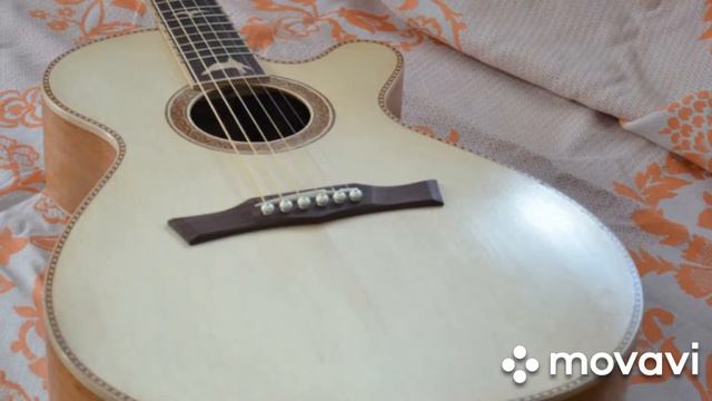 Первая гитара из гитарных материалов.. смотреть онлайн