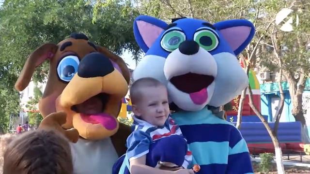 День города в Астрахани добрался и до отдалённых районов смотреть онлайн