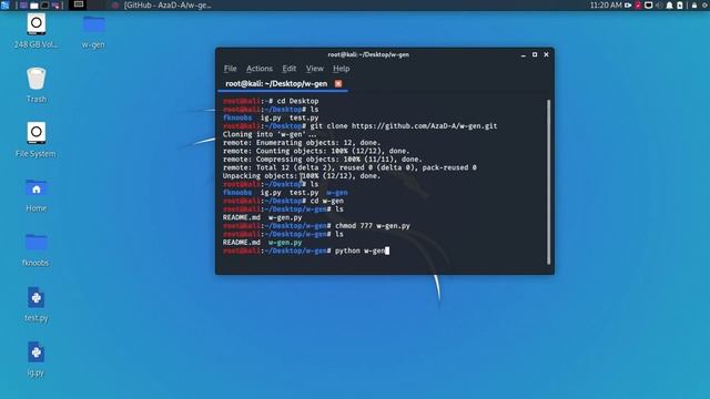 how to generate wordlist with w-gen, دروست کردنی هۆردلیست смотреть онлайн