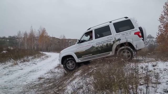 Обновленный УАЗ ПАТРИОТ 2017 тест на бездорожье смотреть онлайн