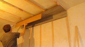 Укладка ламината на потолок