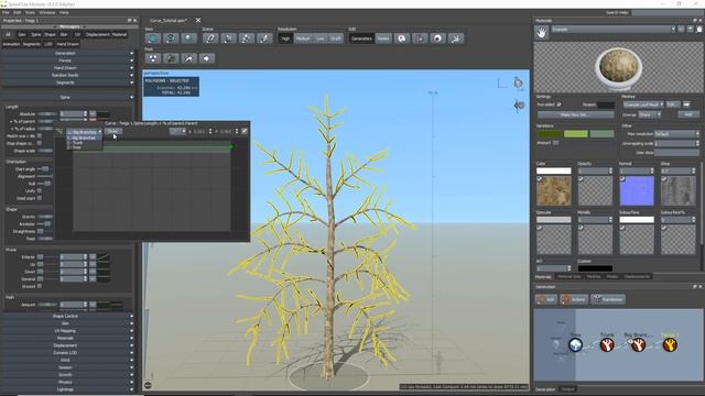 SpeedTree 8: Parent Curves смотреть онлайн
