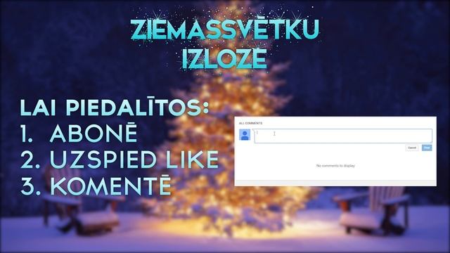 [BEIDZĀS] ZIEMASSVĒTKU IZLOZE/GIVEAWAY!!! смотреть онлайн