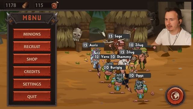 OSTATNI NAJPOTĘŻNIEJSZY BOSS! ROBIMY UPGRADEY! | STONE AGE WARS [3] смотреть онлайн