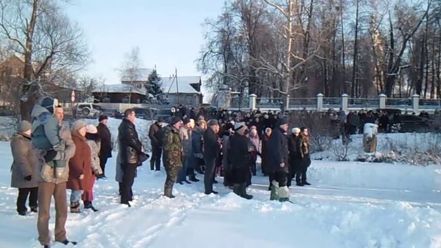 Крещение 2014 Заозерье Павлово-Посадский р-н, Московская обл. смотреть онлайн