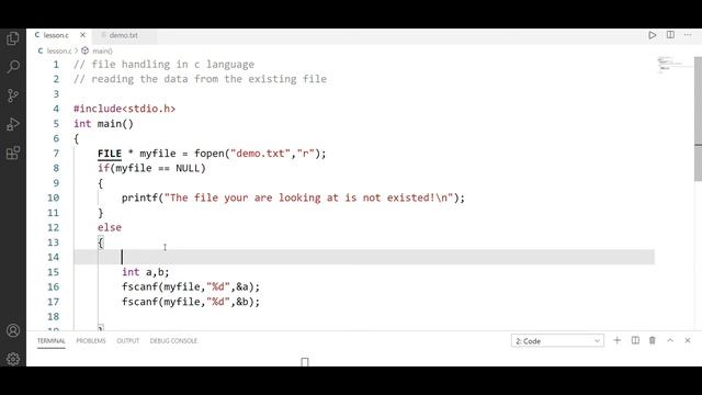 Read Data from a File in c language In Telugu смотреть онлайн