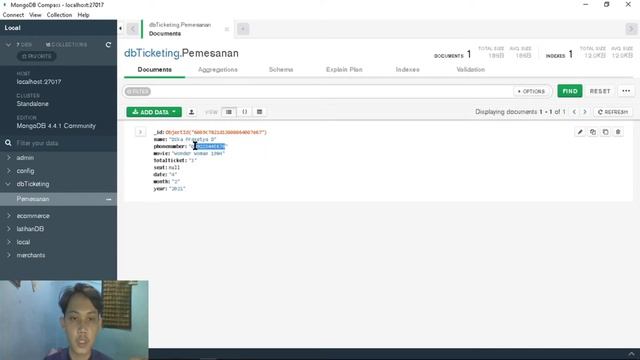 Web PHP Sederhana Menggunakan Database MongoDb смотреть онлайн