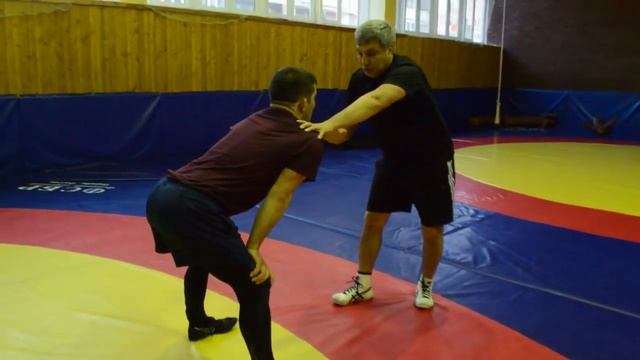 Тактика и техника вольной борьбы на краю ковра. смотреть онлайн