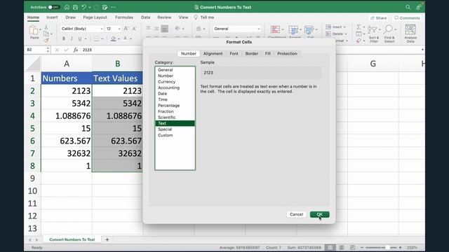 Convert Numbers to Text in Excel | 3 Quick Methods смотреть онлайн