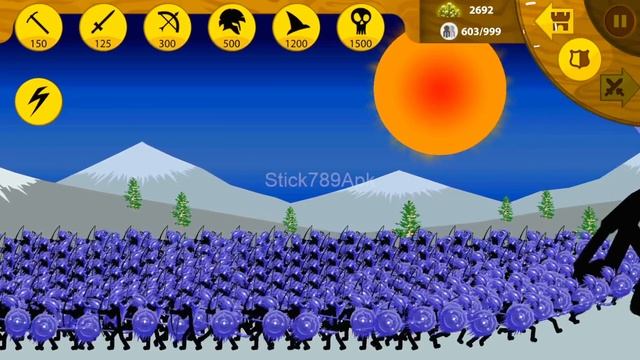 HUGE ARMY OF MEGA ICE GRIFFON VS SUPER ICE GIANT BOSSES ARMY | Stick War Legacy Mod | Stick789Apk