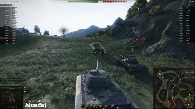World of Tanks - E-5OM Vs FEAR - Skirmish - Mountain Pass смотреть онлайн