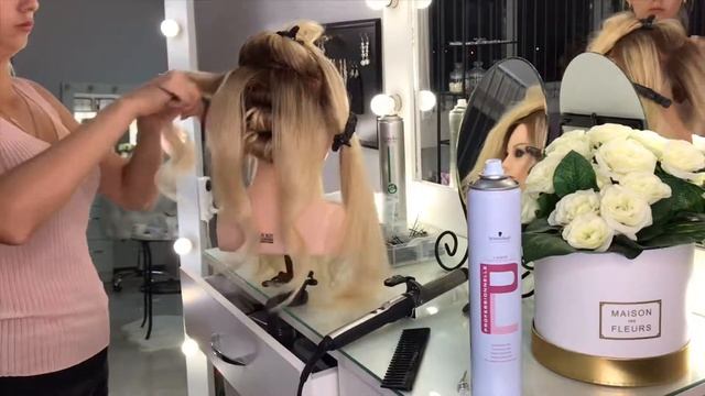 Красивые причёски пошагово/ голливудская волна/ голливудские локоны/ локоны рустик смотреть онлайн