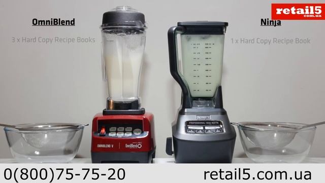 Блендер стаціонарний JTC OmniBlend vs Ninja смотреть онлайн