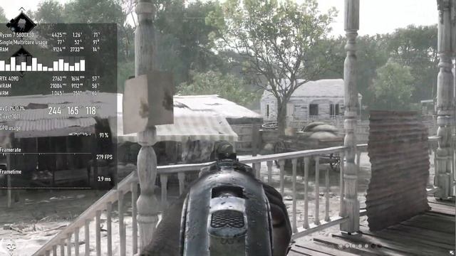 RTX 4090 + Ryzen 7 5800X3D in Hunt Showdown смотреть онлайн