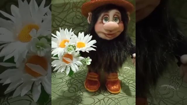 "Эльфик" МК Елены Сухоруковой. Высота игрушки 30 см. смотреть онлайн