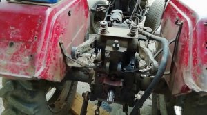 Ремонт ВОМ на минитракторе Синтай 180.