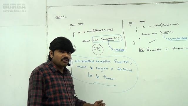 Java Exception Handling || Important cases related to throws keyword || by Durga Sir смотреть онлайн