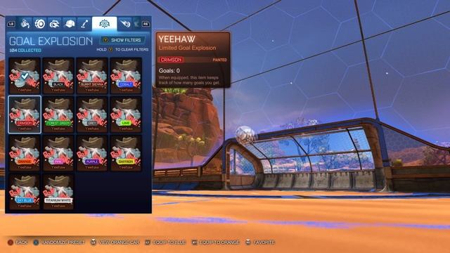All Painted YEEHAW Goal Explosions On Rocket League! смотреть онлайн