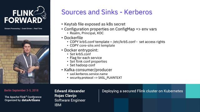 Deploying a secured Flink cluster on Kubernetes - Edward Alexander Rojas Clavijo смотреть онлайн