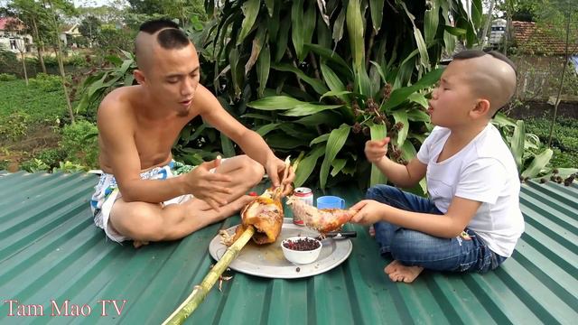 Bắt Trộm Gà Trọi Mao Đệ Nướng Thử Phản Ứng Khi Mất Gà Của Mao Đệ - Cười Rơi Nước Mắt смотреть онлайн