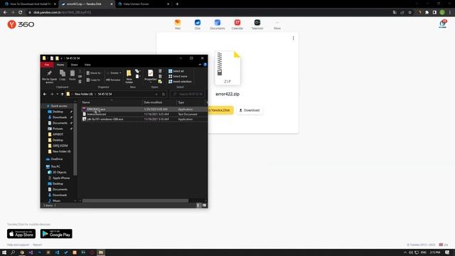 How To Download And Install Minecraft Error 422 смотреть онлайн